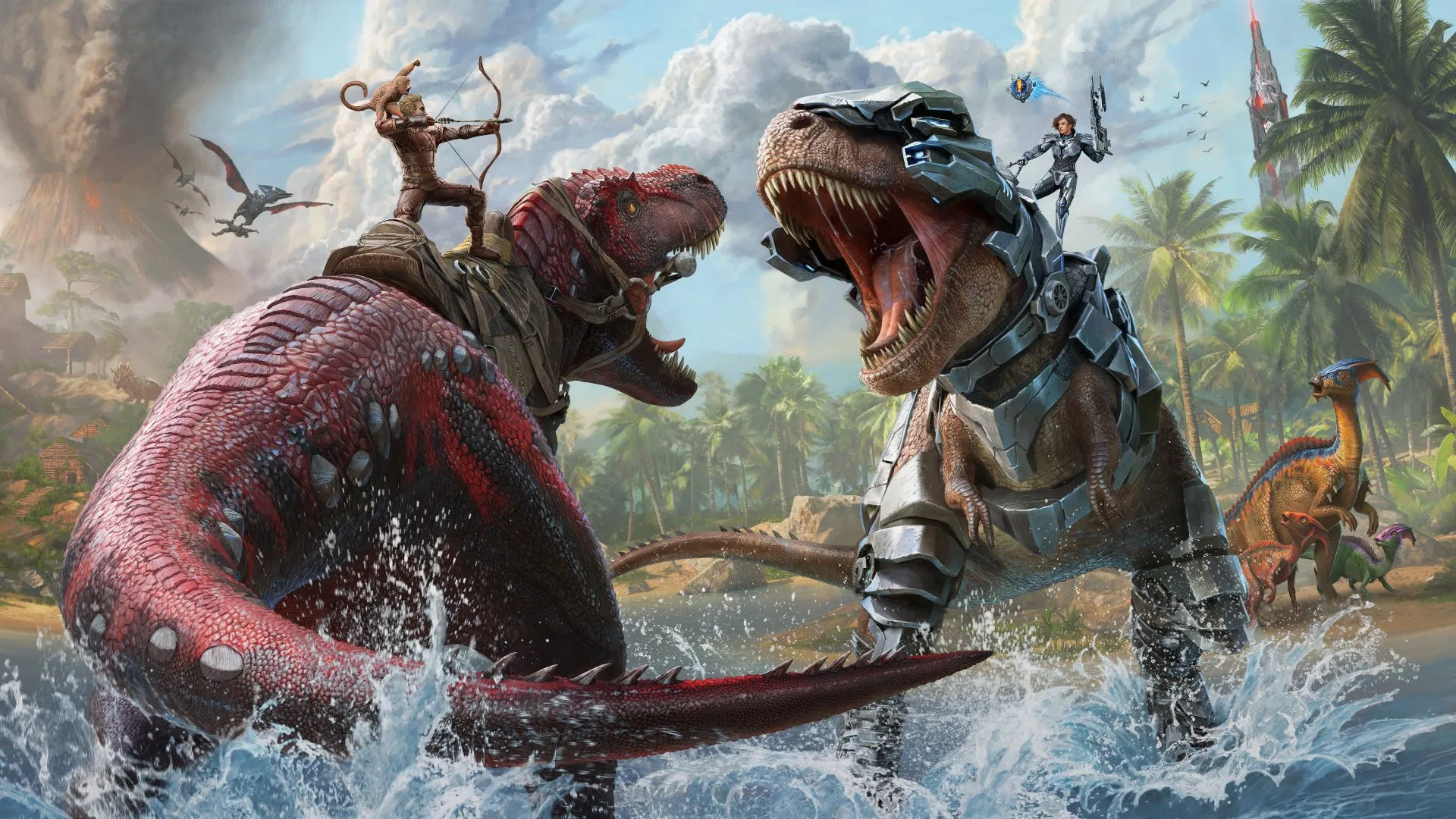 ARK Server Hosting hero background