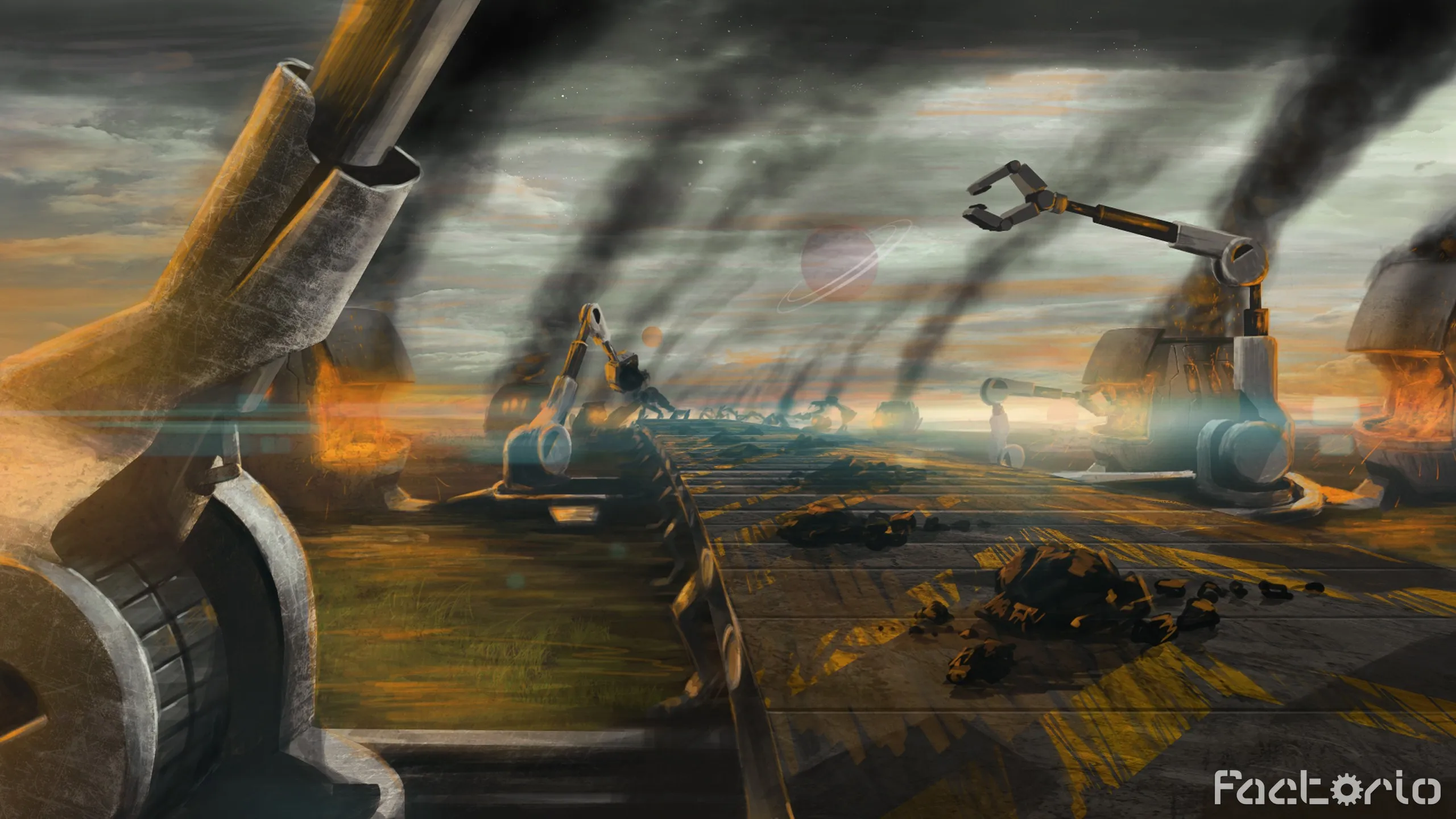 Factorio Server Hosting hero background