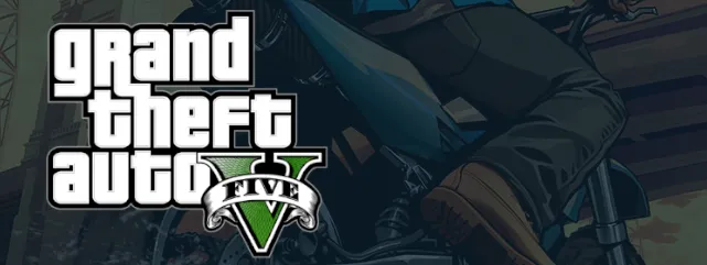 Grand Theft Auto V game banner