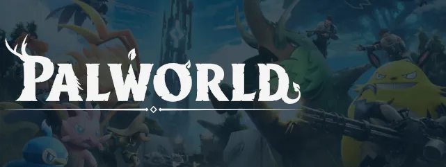Palworld game banner